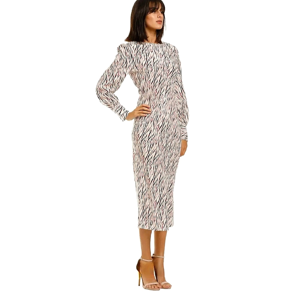 100% silk REBECCA VALLANCE Midi dress